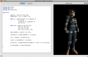 Algorithmia Shader Composer Algorithmia's Custom Tools give us the edge at content delivery
